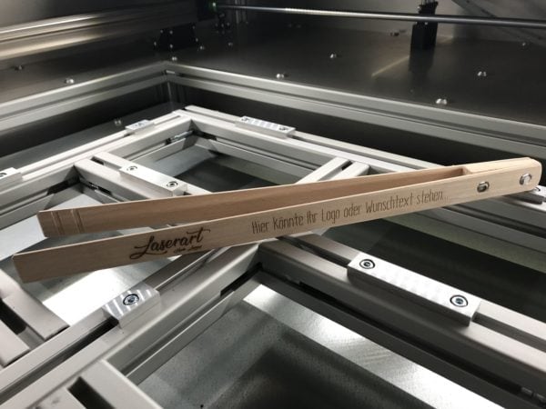 Grillzage Laser Gravur